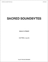 Sacred Soundbytes SATB choral sheet music cover
